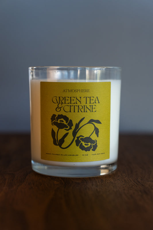 Green Tea and Citrine